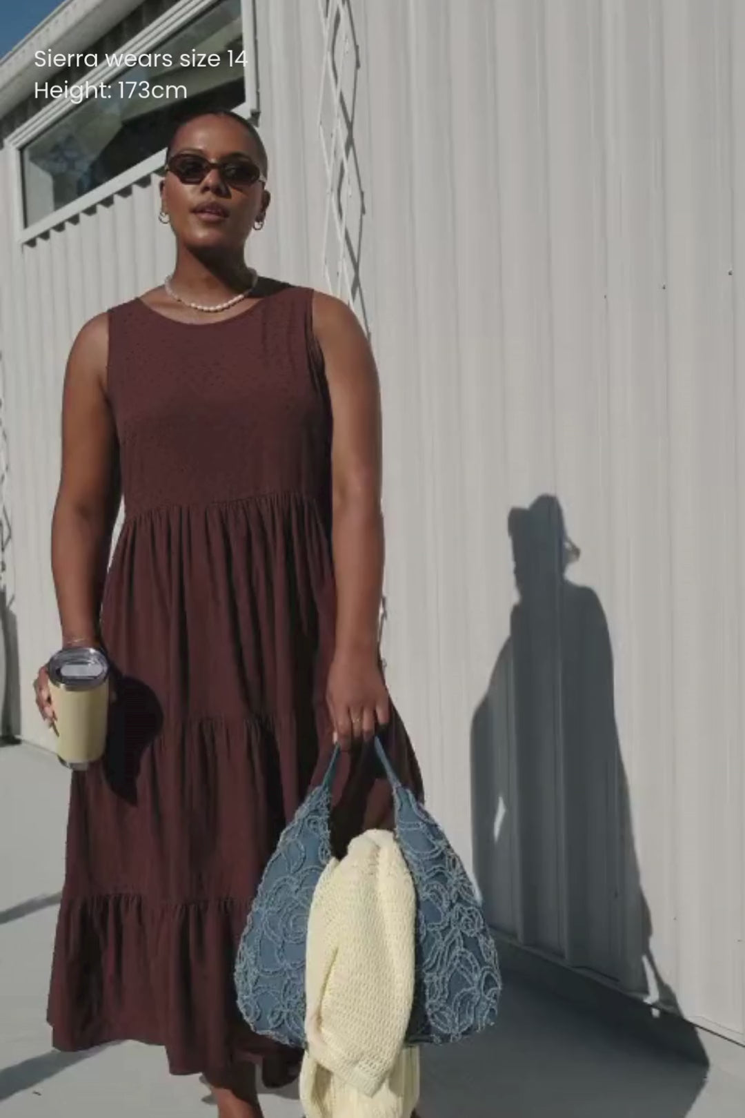 Siena Dress - Chocolate Chip