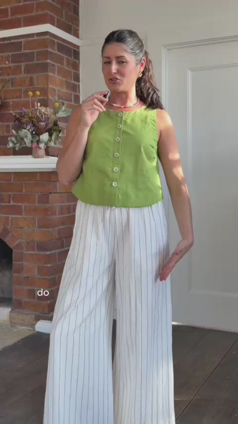 Tepper Pants - Portofino Stripe