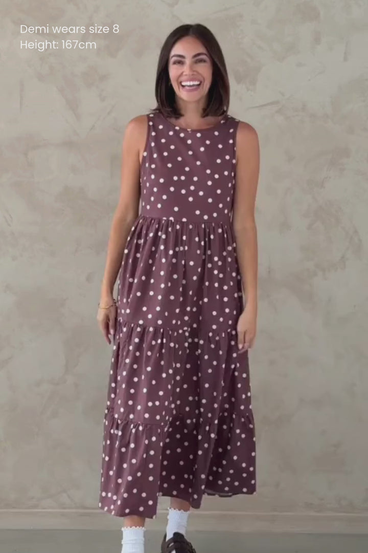 Siena Dress - Dolce Dot