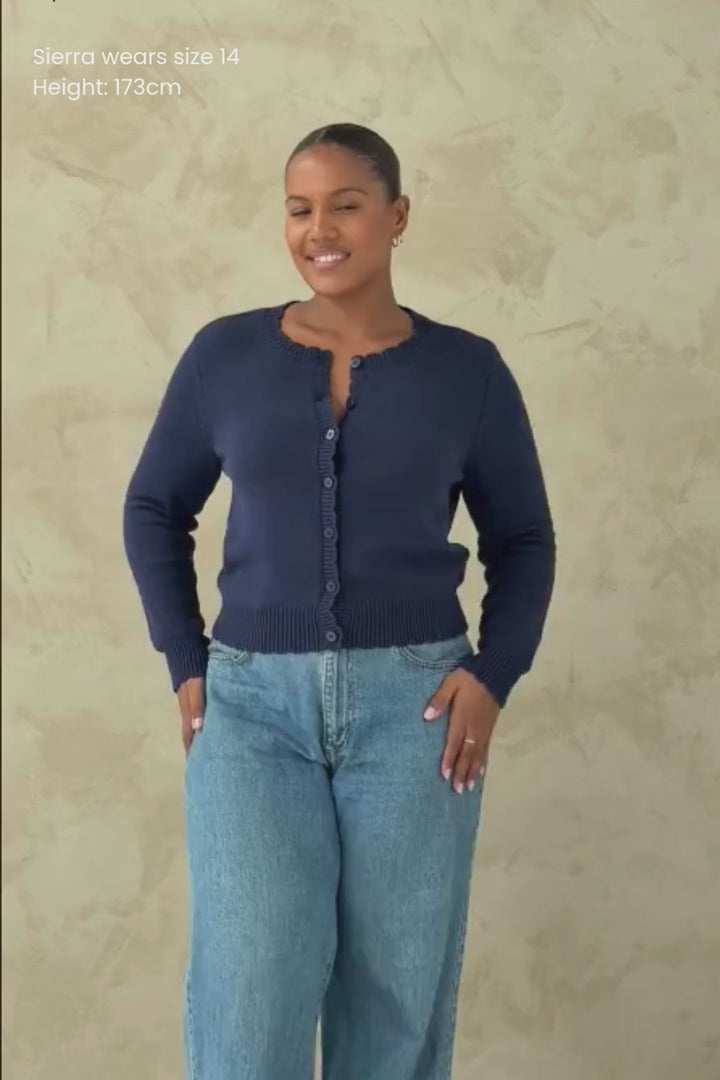 Eden Cardigan - Royal