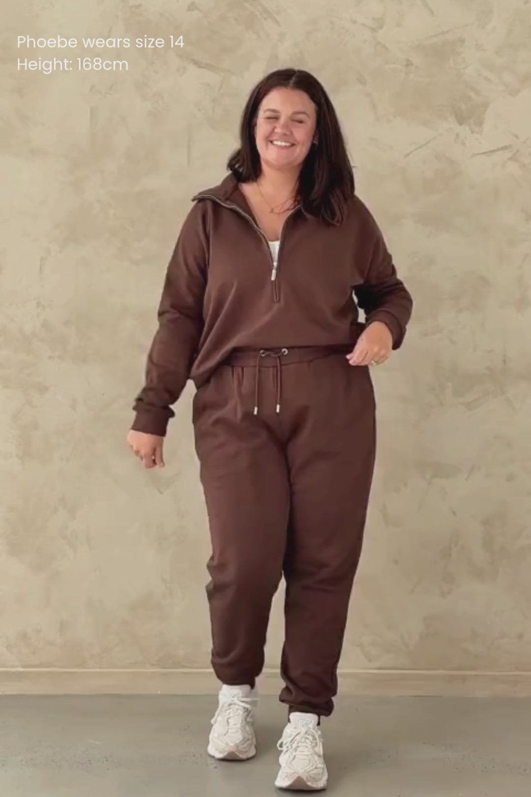 Tapered Trackies - Cocoa