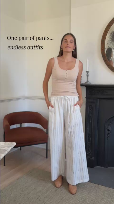 Tepper Pants - Portofino Stripe
