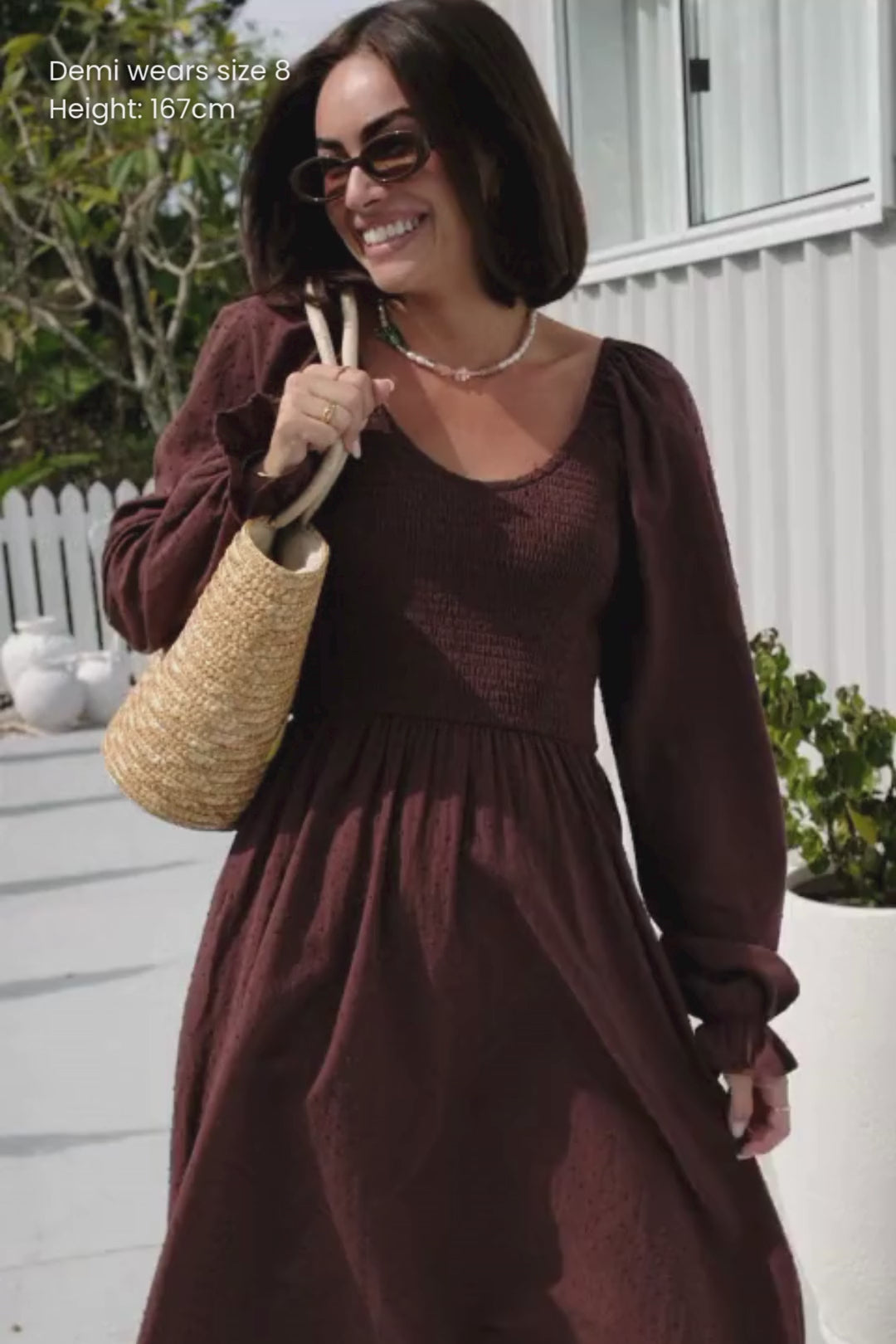 Rosie Dress - Chocolate Chip